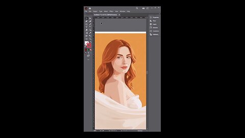 How to convert image to illustration #illustration #adobeillustration #vector #shortsfeed #fyp