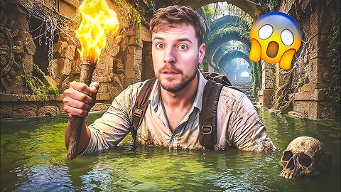 MR BEAST SURVIVED 100 HOURS IN AN ANCIENT TEMPLE #mrbeast