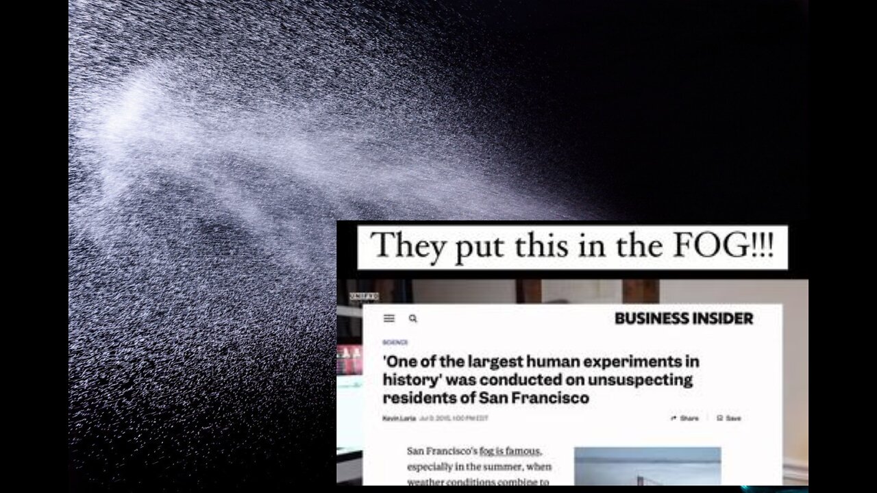 Spraying Germs in the Fog