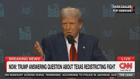 President Trump Shuts Down Redistricting Criticism: 'Democrats Will Do It Anyway'