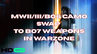 Easiest Modern Warfare II-III / BO6 camo swap on to Black ops 7 weapons Wazone yet!