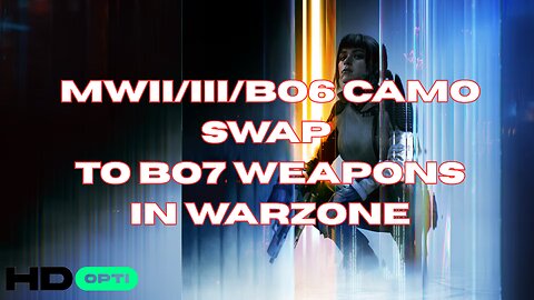 Easiest Modern Warfare II-III / BO6 camo swap on to Black ops 7 weapons Wazone yet!
