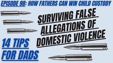Ep 9B: Tips to Survive False Allegations of Domestic Violence - The Silver Bullet