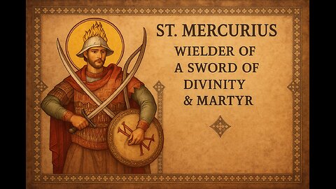 St. Mercurius, Wielder of a Sword of Divinity and Martyr