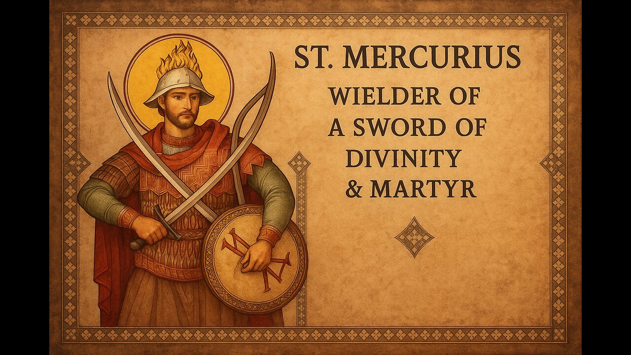 St. Mercurius, Wielder of a Sword of Divinity and Martyr