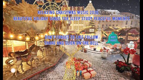 Relaxing Christmas Music 2026 🎅 Beautiful Holiday Songs for Sleep Study Peaceful Moments