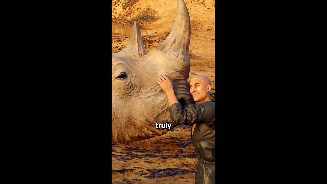 Everyone Thought the Rhino Would Attack… But Watch What Happens 😨🦏📸