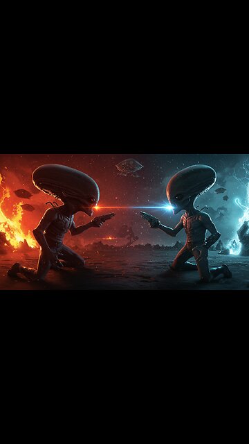 Epic Alien Battle: Sci-Fi Showdown! #Shorts