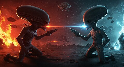 Epic Alien Battle: Sci-Fi Showdown! #Shorts