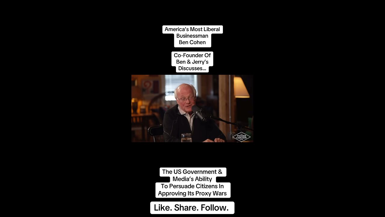 Tucker interview Ben & Jerry’s ice cream co founder
