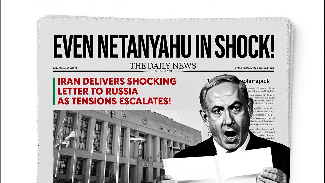 Even Netanyahu In Shock! Iran Delivers Shocking Letter To Russia As Tensions Escalates!