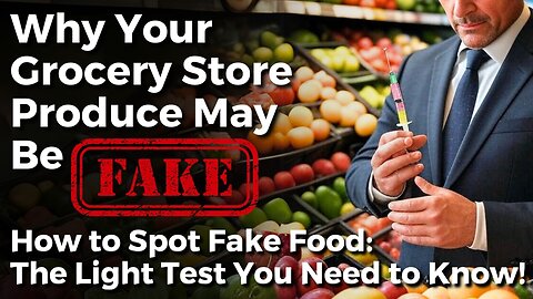 The Fake Food Epidemic: Why Your Nutrition Lacks Energy