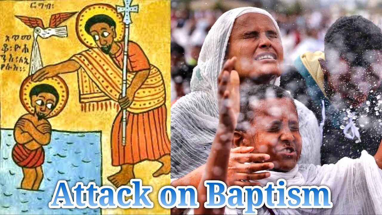 War on Baptism: The Luciferians Now Claim That Ethiopians are Getting Cholera by Drinking Holy Water