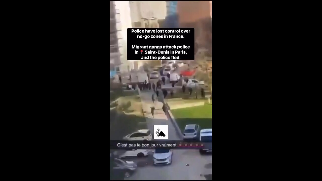 France: Police Are Retreating From The Violent Migrants In The No-Go Zone