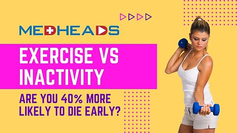 Sitting Too Much? Office Jobs Raise Death Risk by 40% | Exercise vs Inactivity Explained | MedHeads