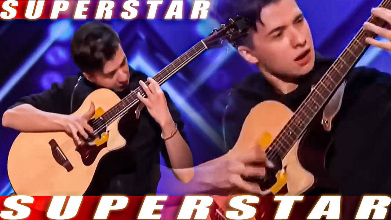 18-Year-Old Guitar Genius Marcin SHOCKS Simon Cowell with Epic Performance!