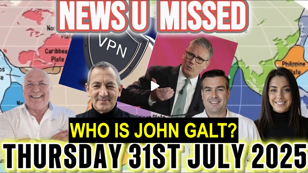 CHARLIE WARD DAILY NEWS WITH CHARLIE WARD, PAUL BROOKER & WARREN THORNTON THURSDAY 31ST JULY 2025