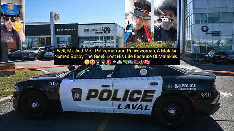 Bobby The Greek Gets Killed At Starbucks. 🤨😝👮👮‍♀️🚨🚓🚔🔫🇬🇷🇦🇲⚜️🇨🇦