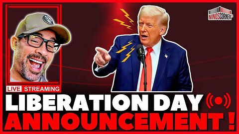 🚨LIBERATION DAY🚨 LIVE WATCH PARTY: Trump’s Bold Tariff Plan.. Global Shock Incoming?