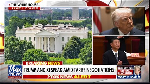 Trump holds phone call with China's Xi amid tariff negotiations