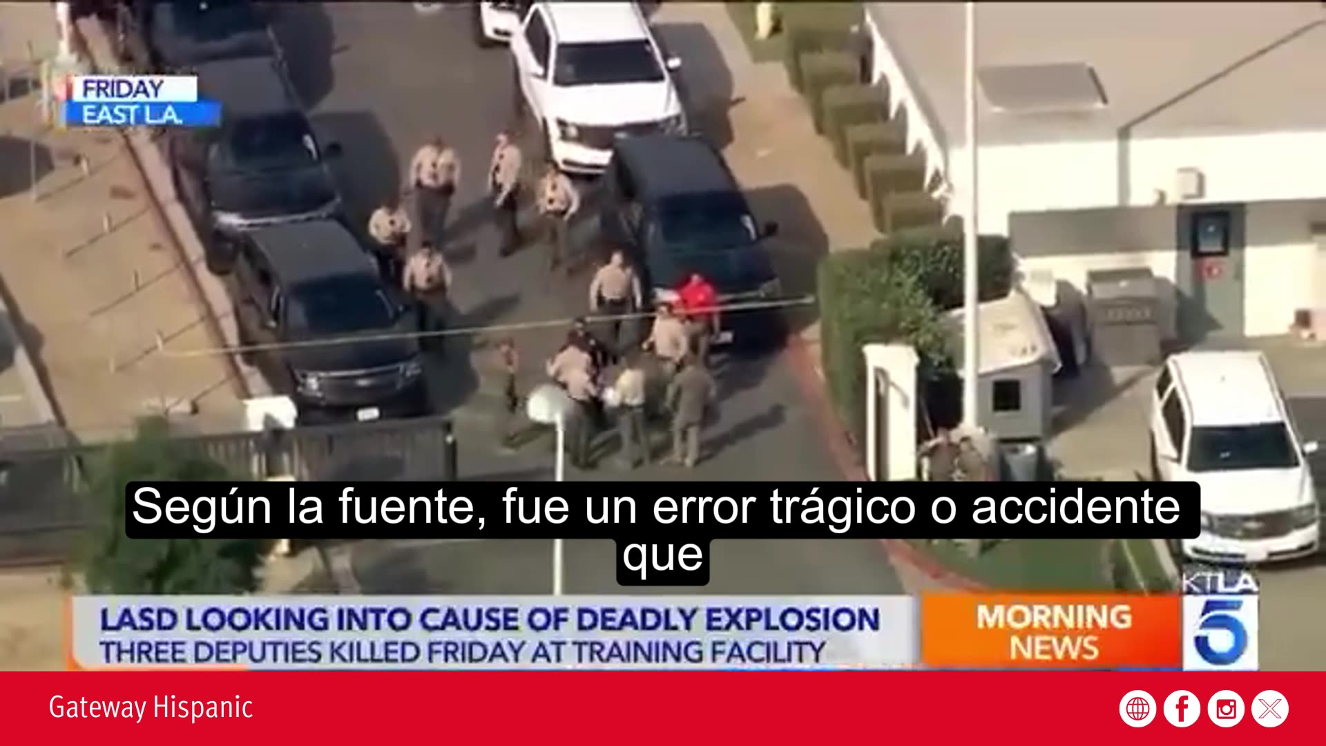 L.A. Deputies killed while cutting grenade in half