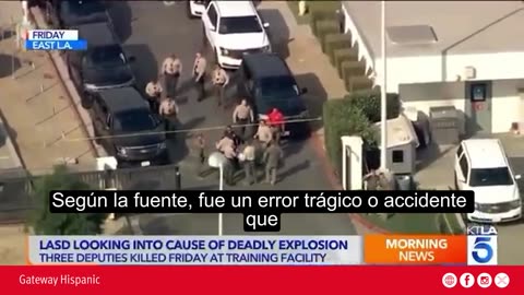 L.A. Deputies killed while cutting grenade in half