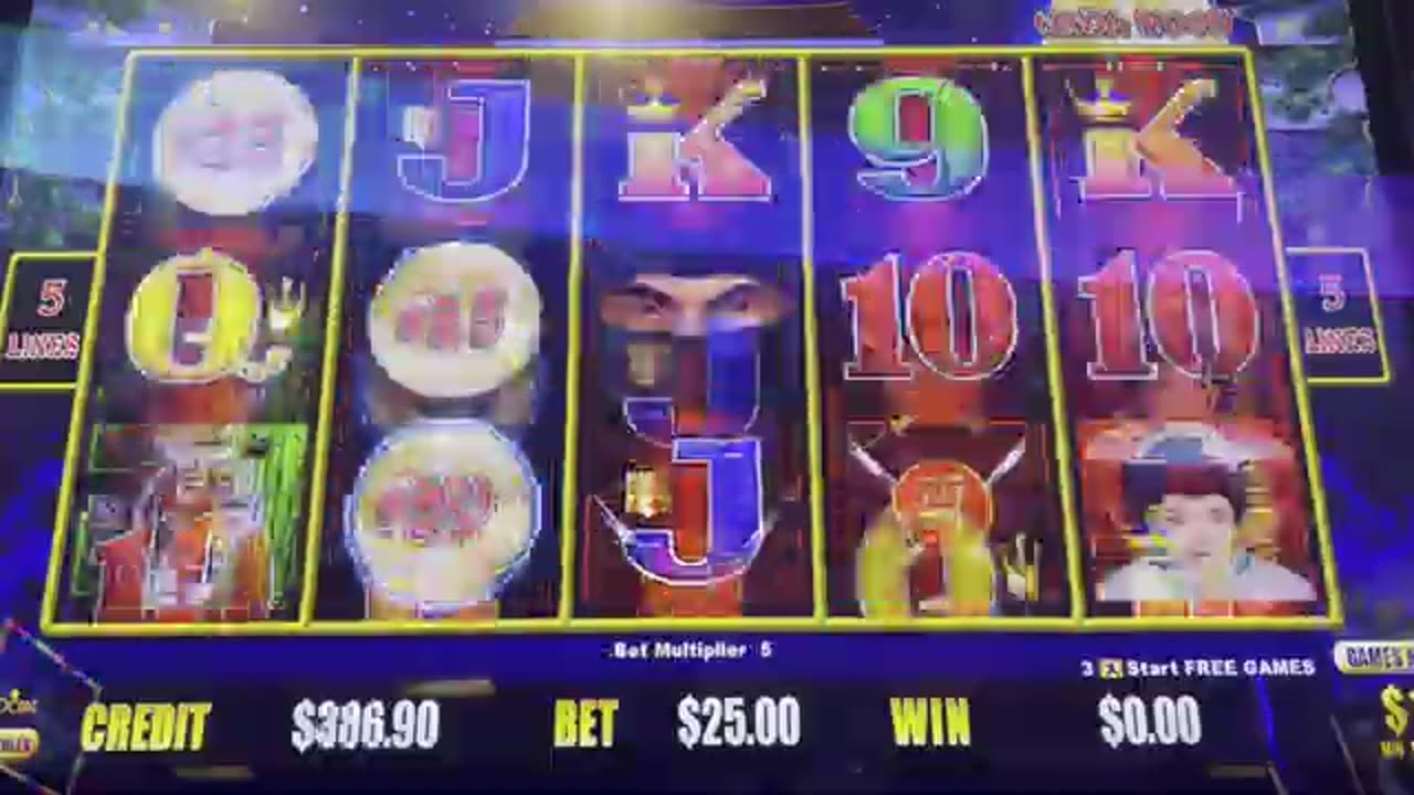 Viewer Request Video - Ninja Moon - Blue Collar Slots