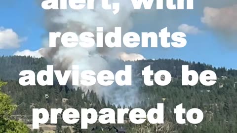Wildfire near Kelowna airport being held, nearby homes evacuated