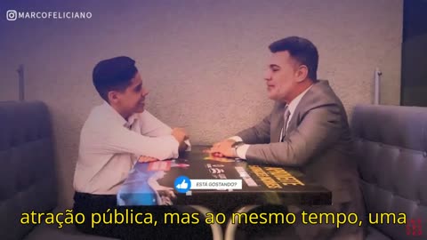 Sentado para ouvir_ Miguel Oliveira recebe duros conselhos de Marco Feliciano