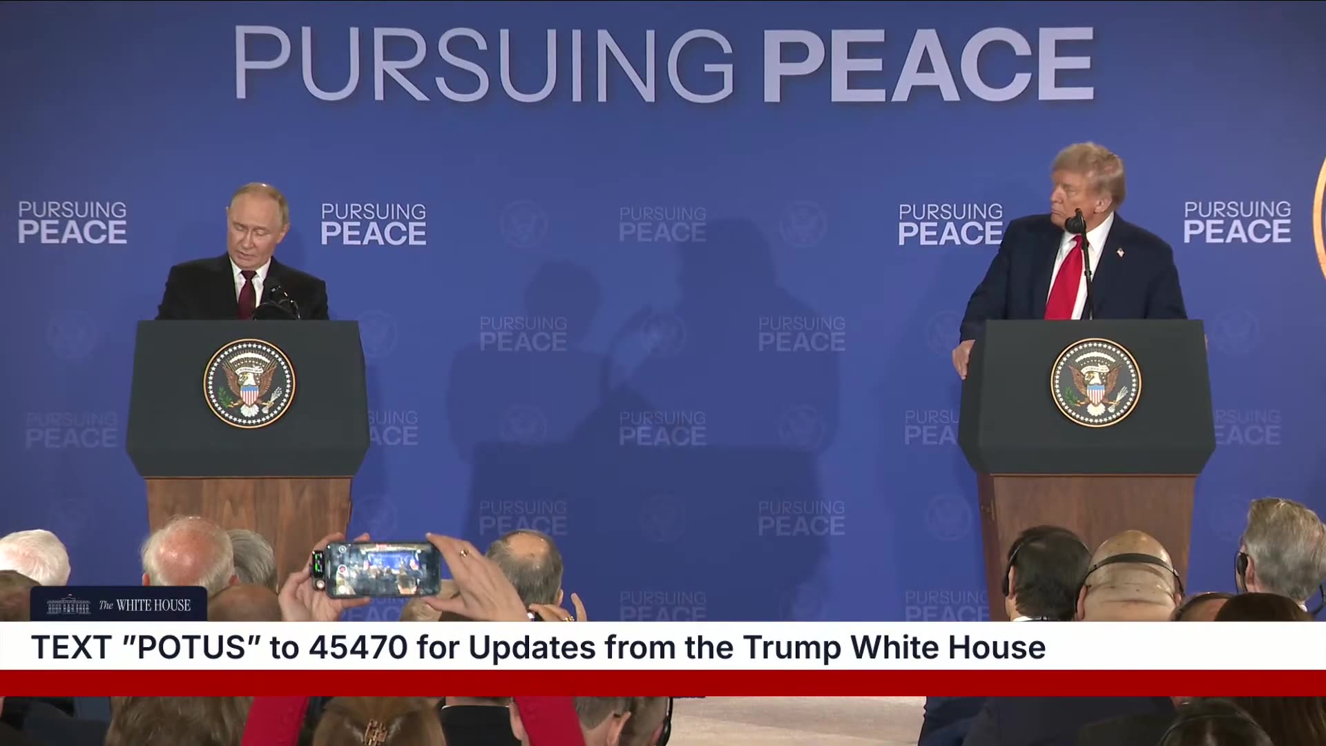 President Trump Participates in a Press Conference with the President of the Russian Federation