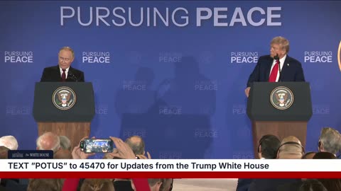 President Trump Participates in a Press Conference with the President of the Russian Federation 