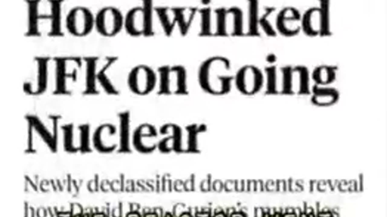 Israel Everything you need to know about the JFK assassination