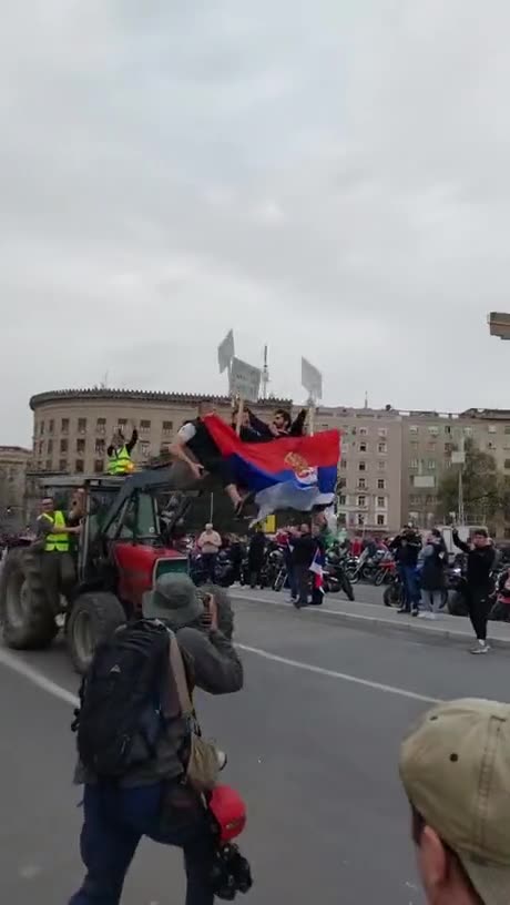 Blegrade is ready for the largest protest jet