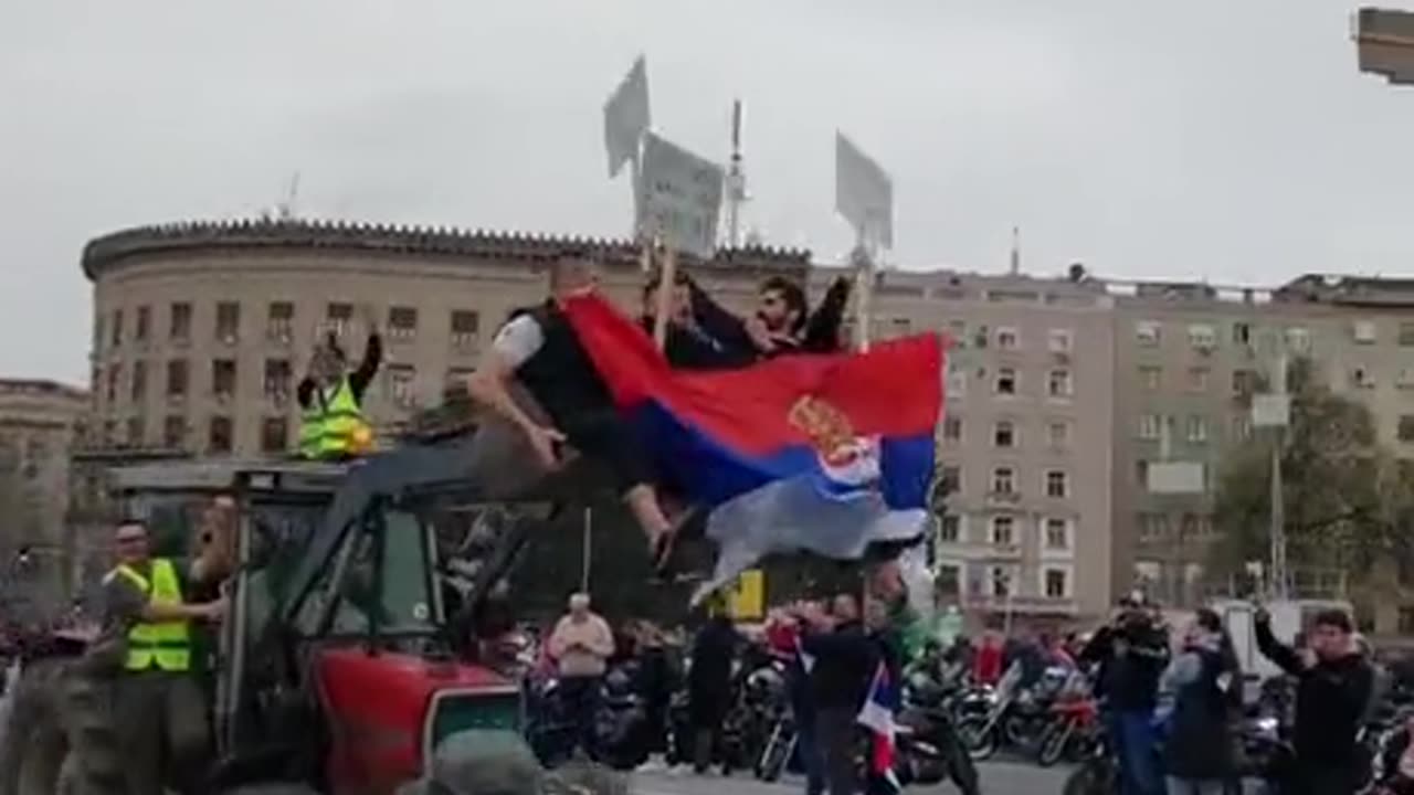 Blegrade is ready for the largest protest jet