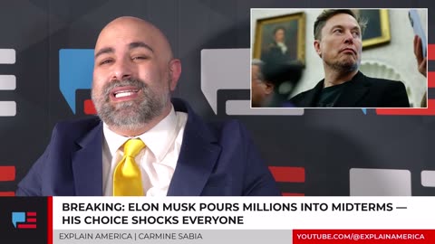 Explain America - BREAKING_ Elon Musk Pours Millions Into Midterms — His Choice Shocks Everyone