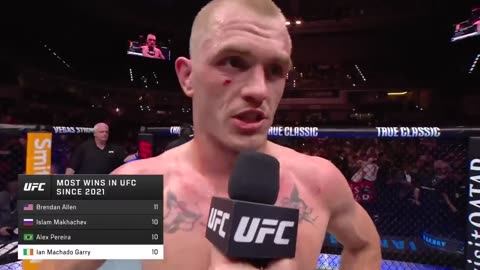 Islam Makhachev, I Am Coming For You _ Ian Machado Garry Octagon Interview _ UFC Qatar