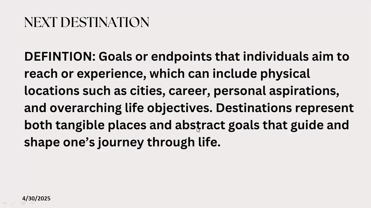 Next Destination(14)