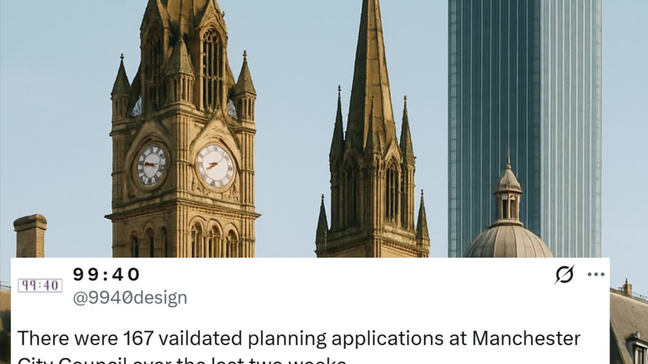 Manchester Planning Application Numbers
