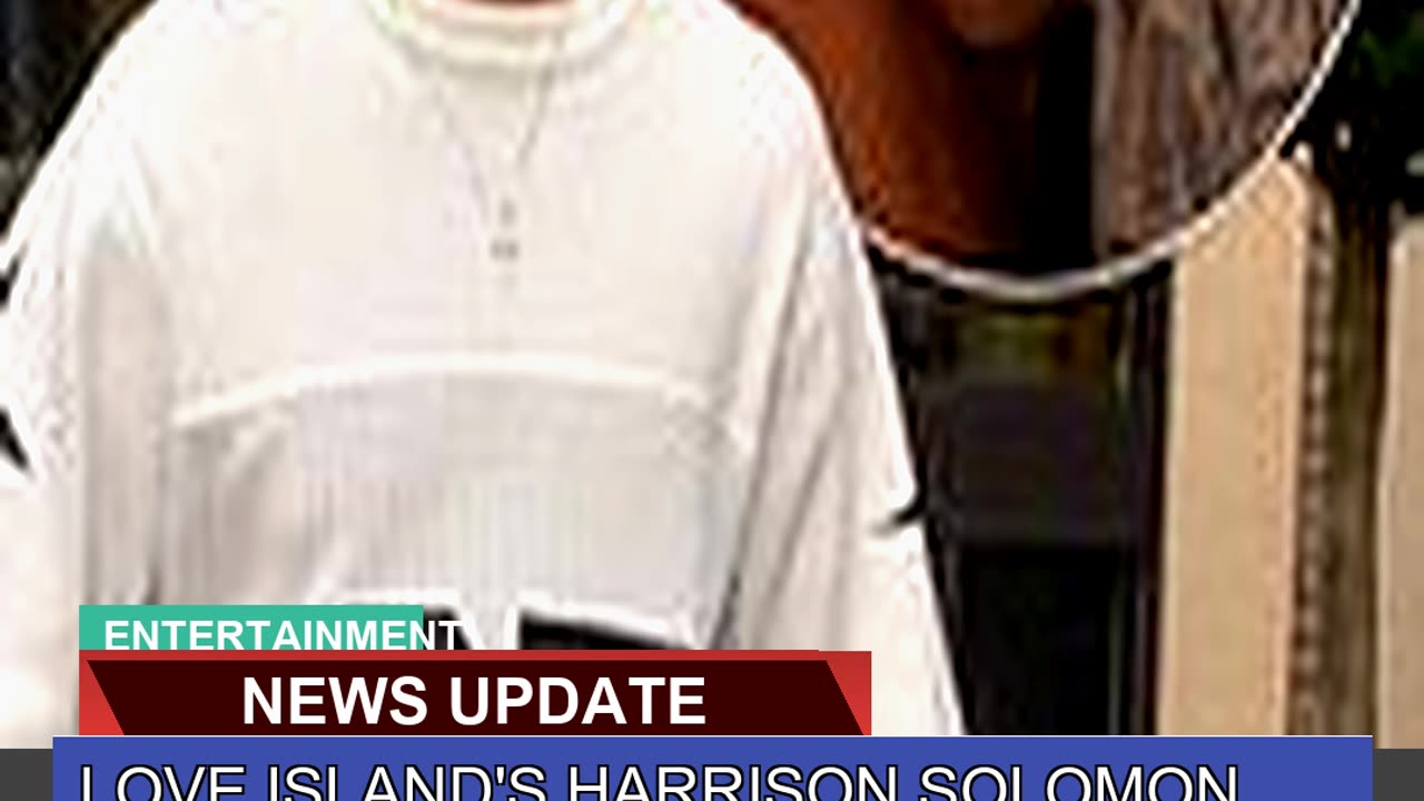 Love Islands Harrison Solomon Makes First Public