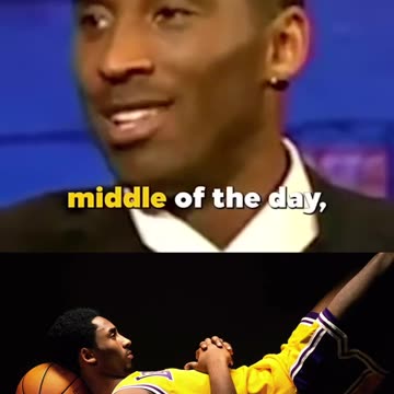 Kobe slept 3 hours per night🤯