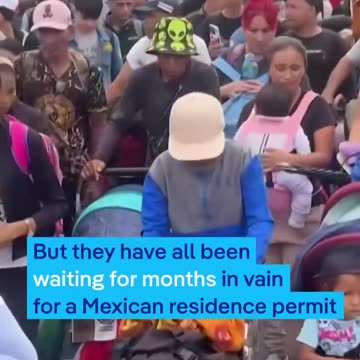 New migrant caravan leaves southern Mexico — but not for the US