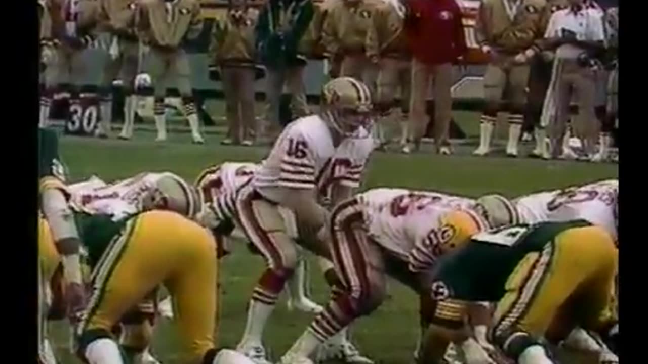 1981-10-18 San Francisco 49ers vs Green Bay Packers