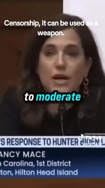 Nancy Mace exposing the Covid Cult and their Protectorate