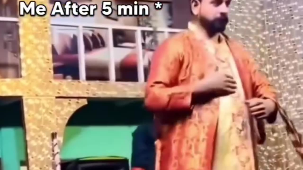 man is so serious abot their character
