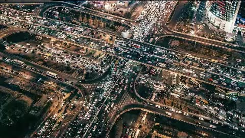 This isn't your normal traffic jam!