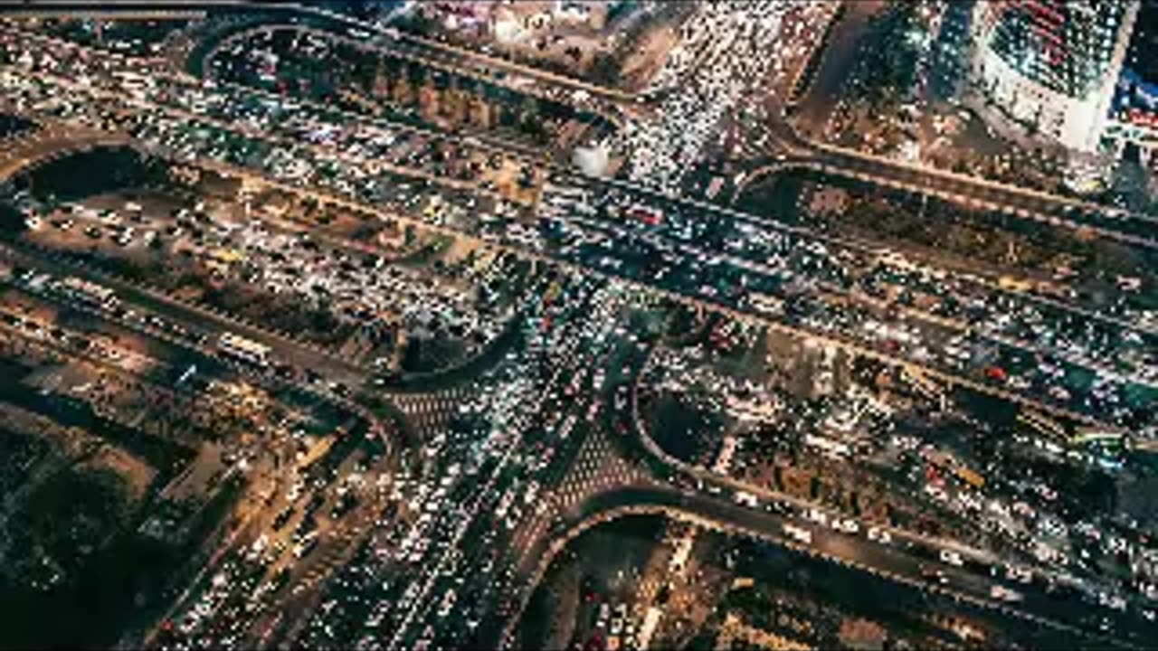 This isn't your normal traffic jam!