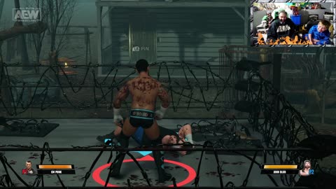 The Kid and I play wrestling games.