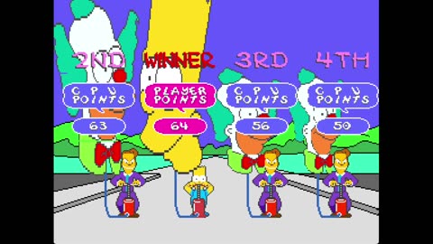 The Simpsons Arcade Game – Bonus Stage 🍩💨 Hit the Punching Bag! (1991 Konami Mini-Game)