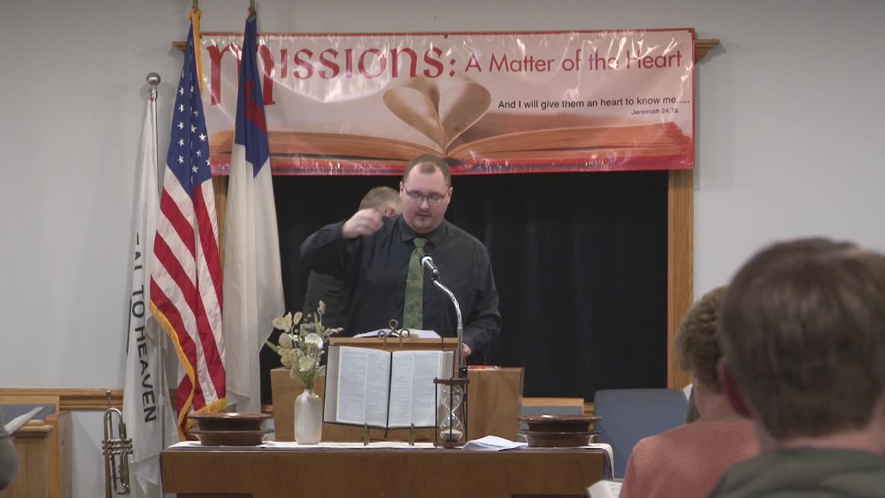 Wednesday Evening. Pastor Troyer.