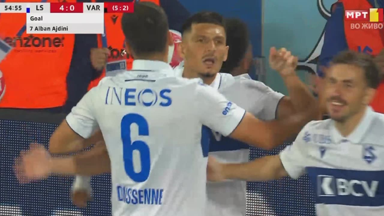 Laussane - Vardar 4-0